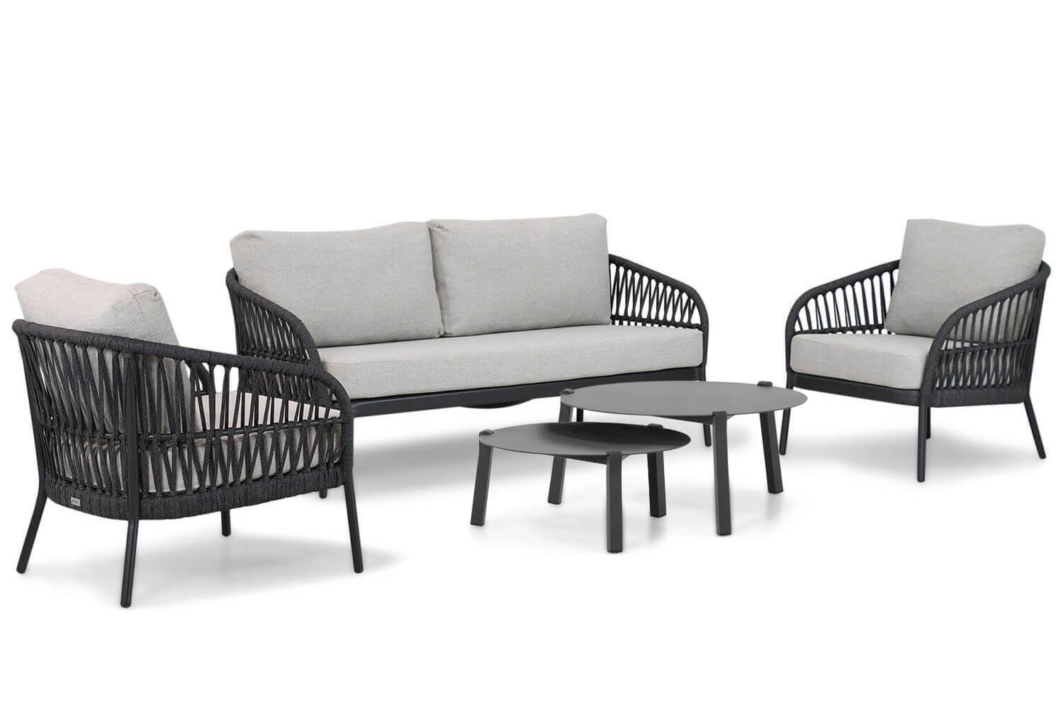 Coco Puerto/Rimini 60/75 cm stoel-bank loungeset 5-delig