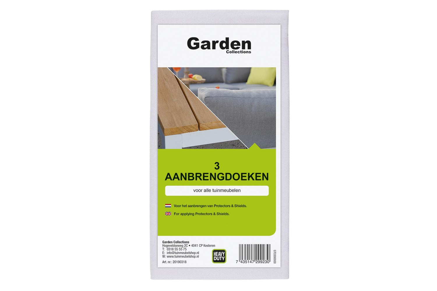 Garden Collections 3 aanbrengdoeken