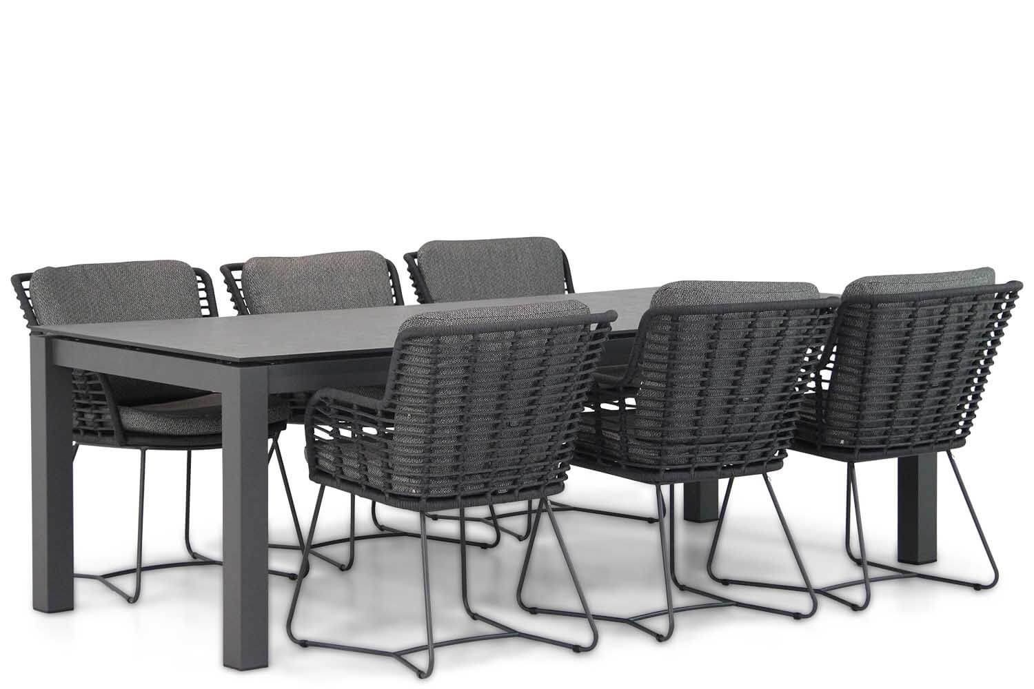 4 Seasons Outdoor Fabrice/Yukon 240 cm dining tuinset 7-delig