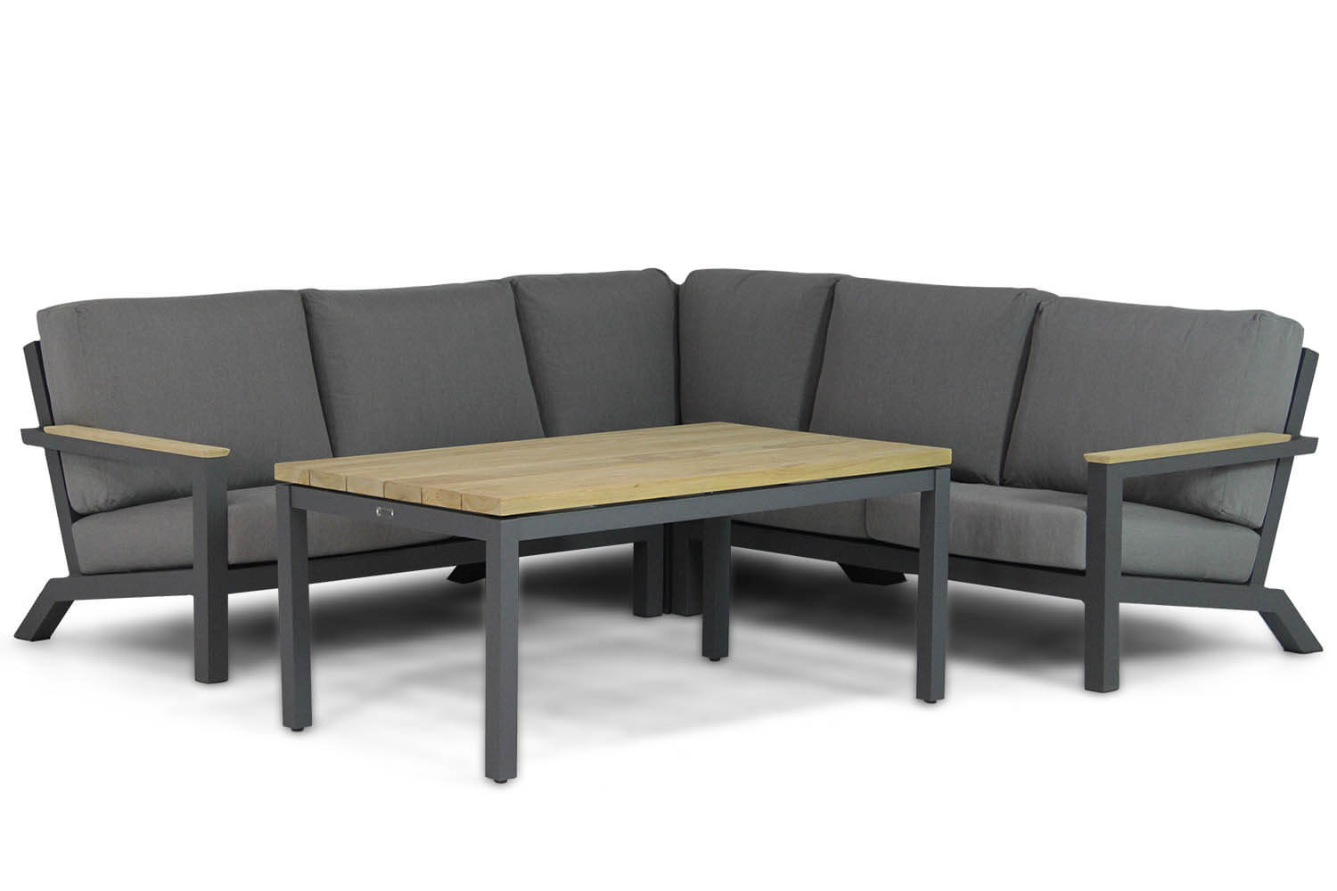 4 Seasons Outdoor Capitol/Lifestyle Riviera 140 cm dining loungeset 4-delig aanbieding