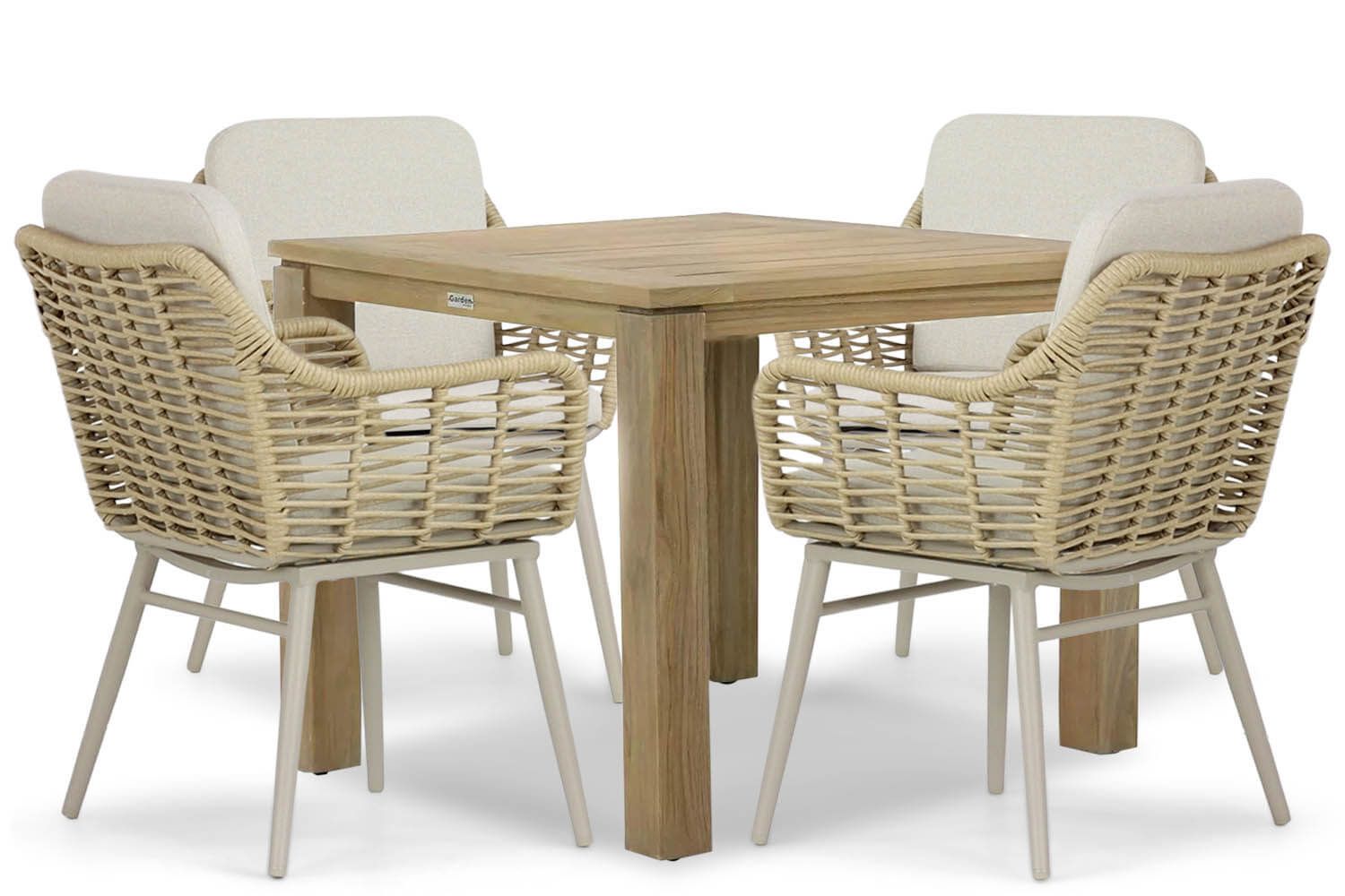 Coco Antoni/Bristol 90 cm dining tuinset 5-delig