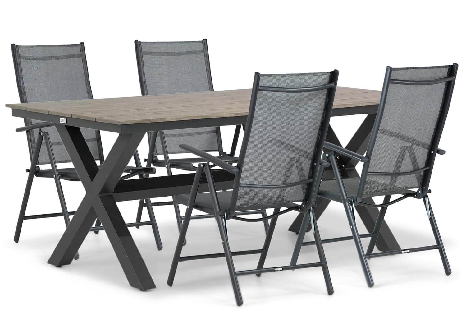 Domani Carino-Forest 180 cm dining tuinset 5-delig