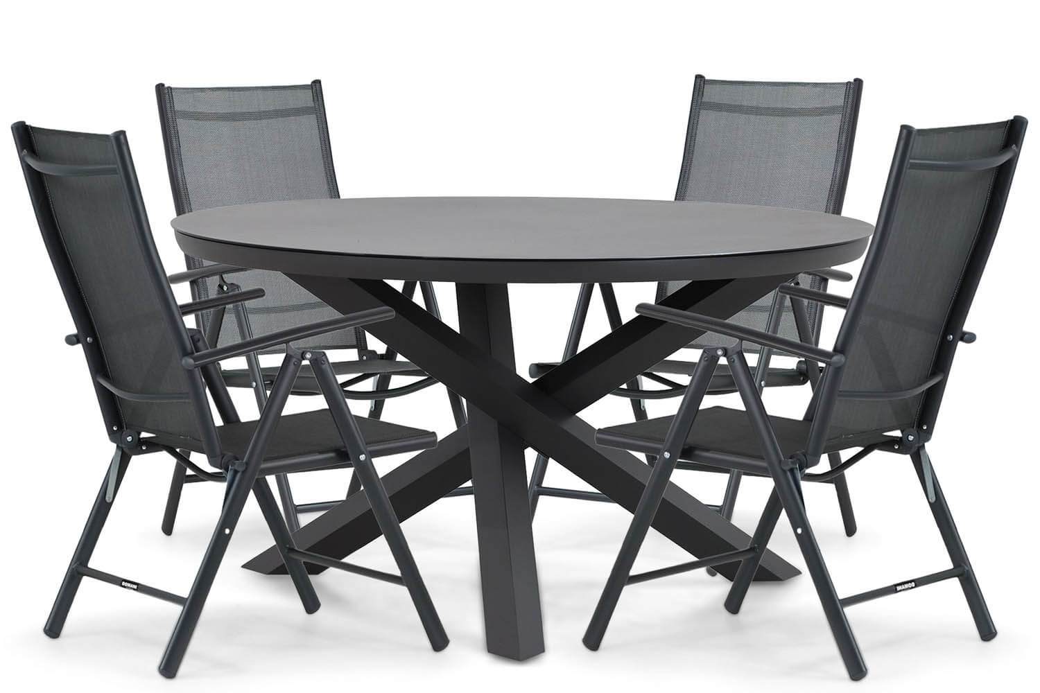 Domani Carino/Livorno 125 cm dining tuinset 5-delig