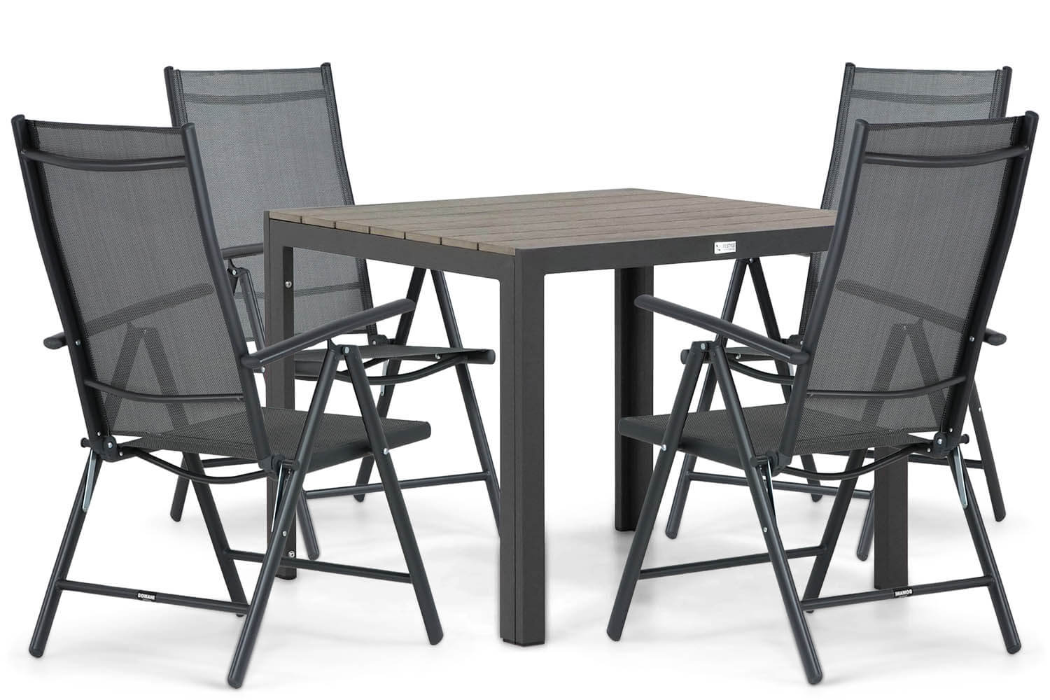 Domani Carino/Young 92 cm dining tuinset 5-delig