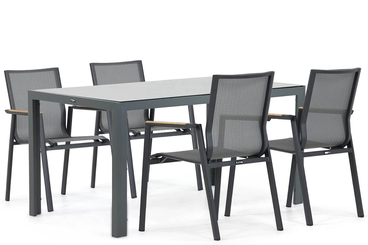 Lifestyle Fiora/Venustas 150 cm dining tuinset 5-delig
