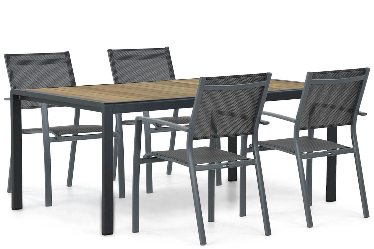 Lifestyle Garden Furniture Lifestyle Sella/Valence 180 cm dining tuinset 5-delig