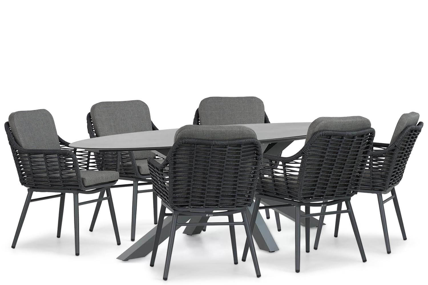 Coco Antoni-Ellisse 240 cm dining tuinset 7-delig