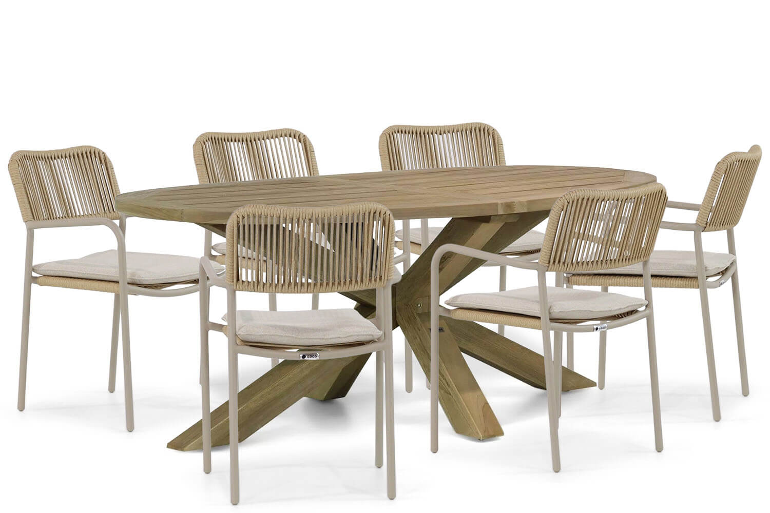 Coco Penya/Boston 240 cm dining tuinset 7-delig