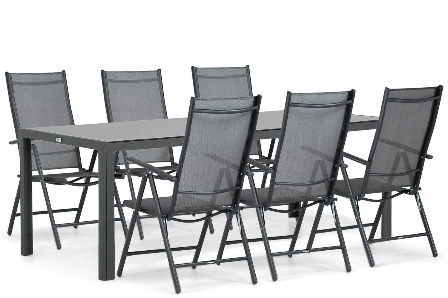 Domani Carino/Mondello 210 cm dining tuinset 7-delig