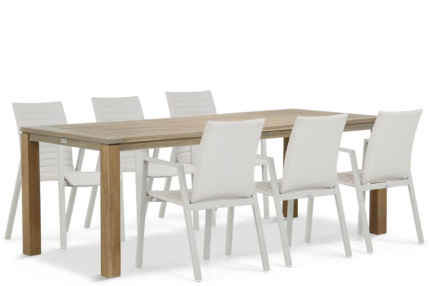 Osmen Joliet/Bristol 220 cm dining tuinset 7-delig
