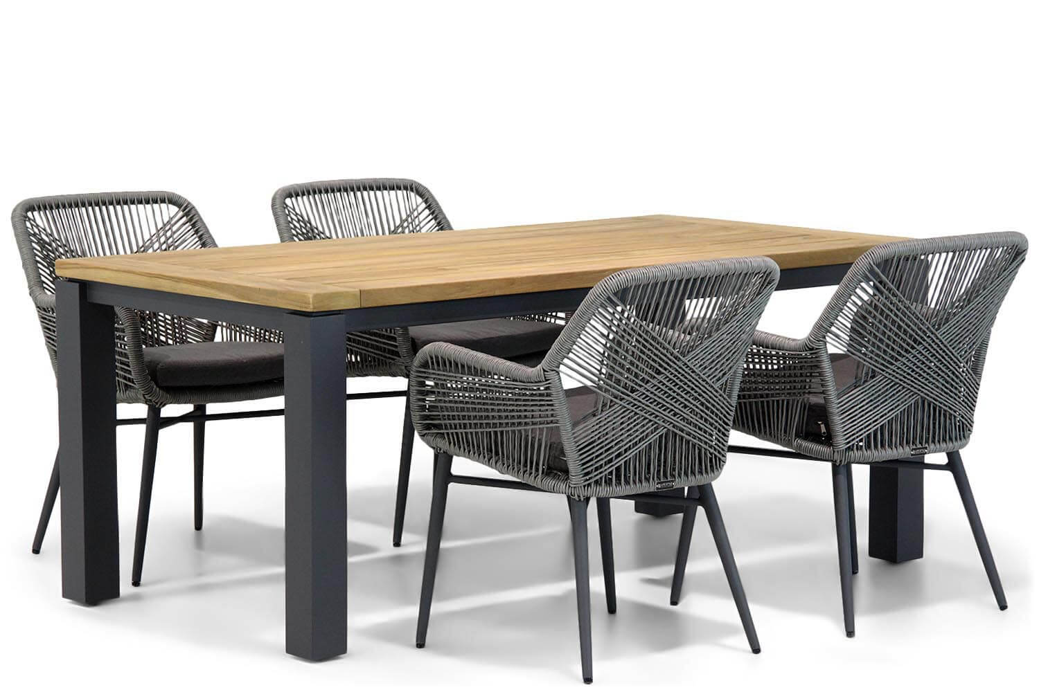 Lifestyle Advance/Veneto 180 cm dining tuinset 5-delig
