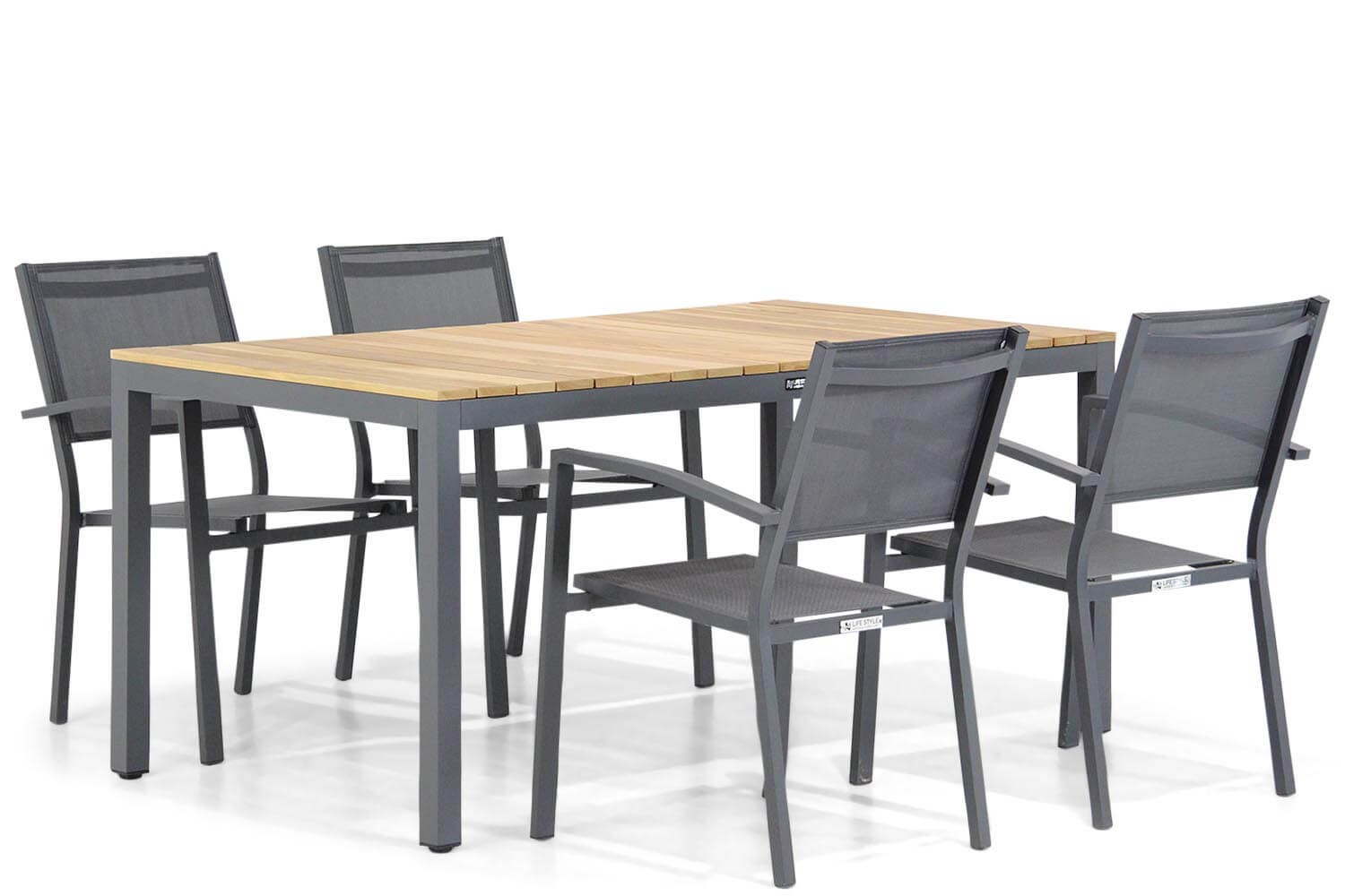 Lifestyle Amarilla/Mazzarino 160 cm dining tuinset 5-delig