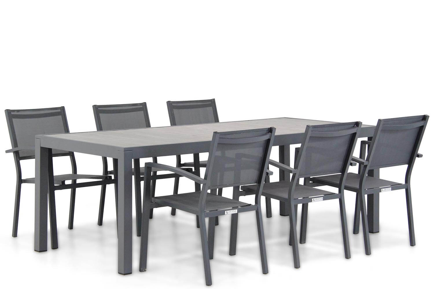 Lifestyle Amarilla/Residence 220 cm dining tuinset 7-delig
