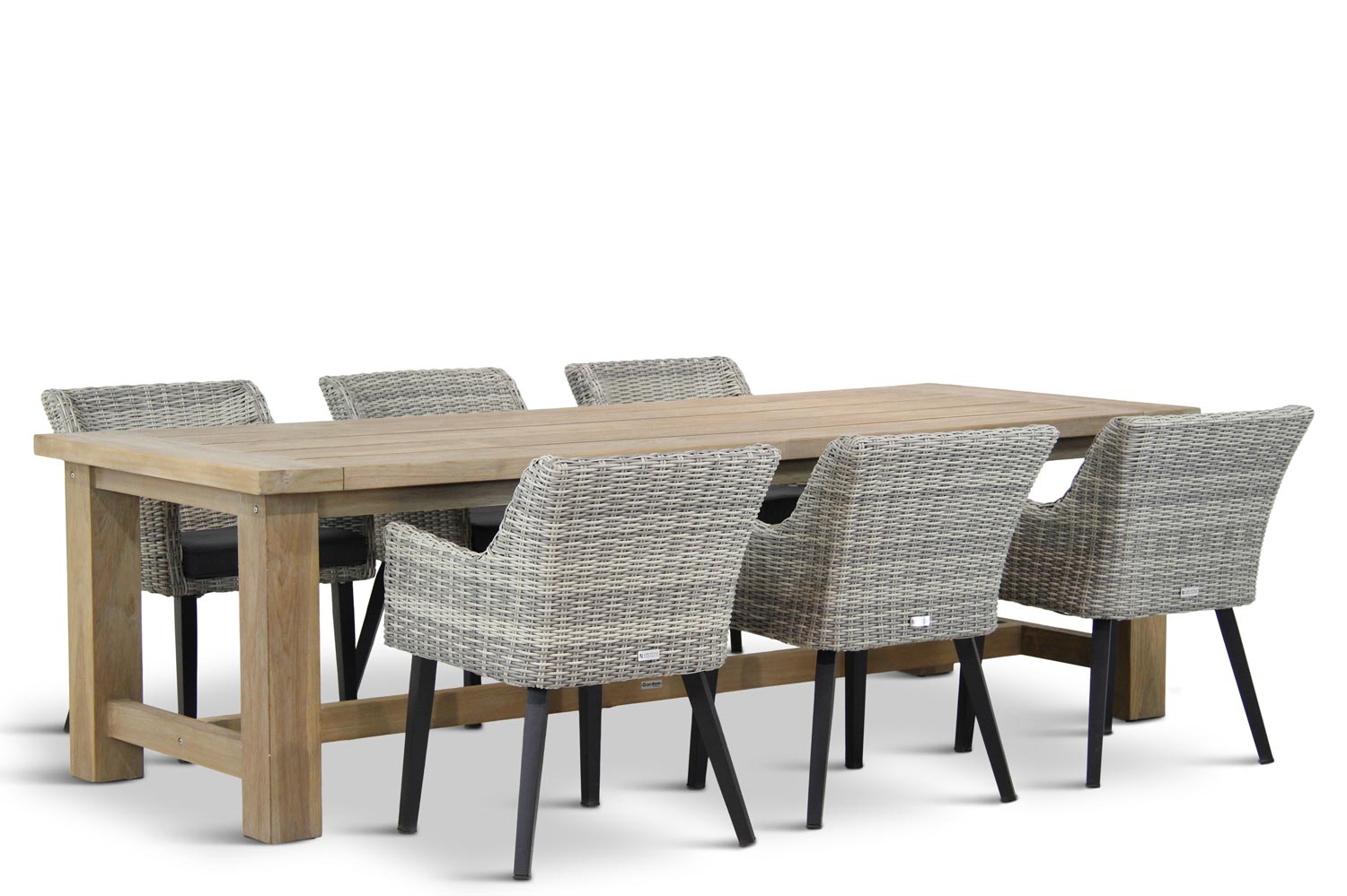 Garden Collections Milton/Fourmile 260 cm dining tuinset 7-delig