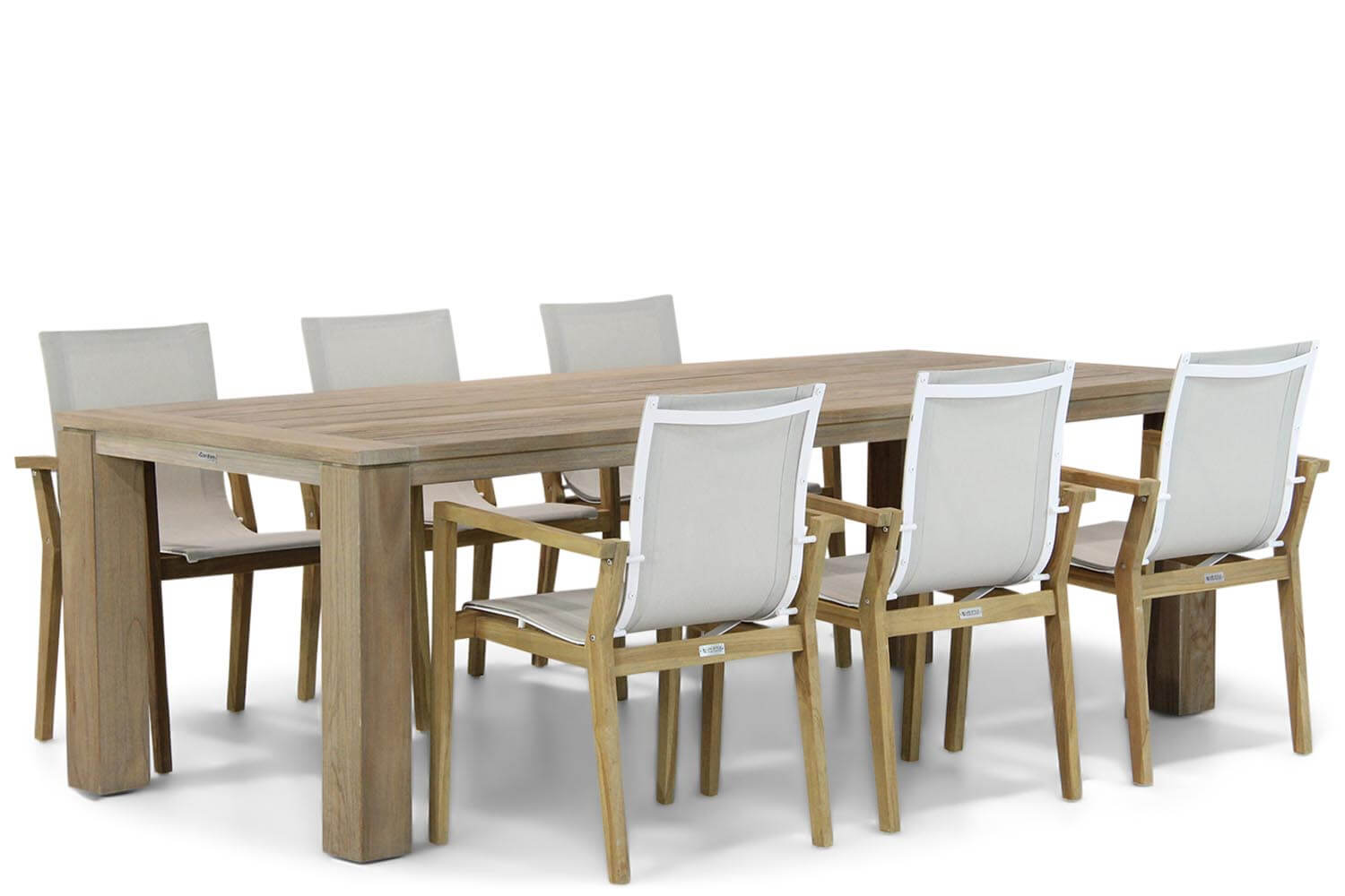 Lifestyle Atlanta/Brighton 240 cm dining tuinset 7-delig