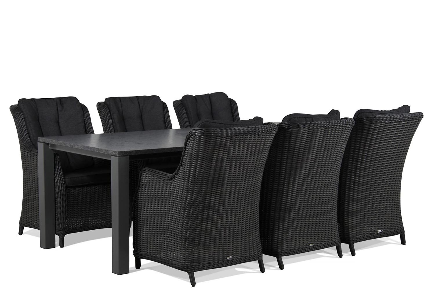 Garden Collections Buckingham/Munster 220 cm dining tuinset 7-delig