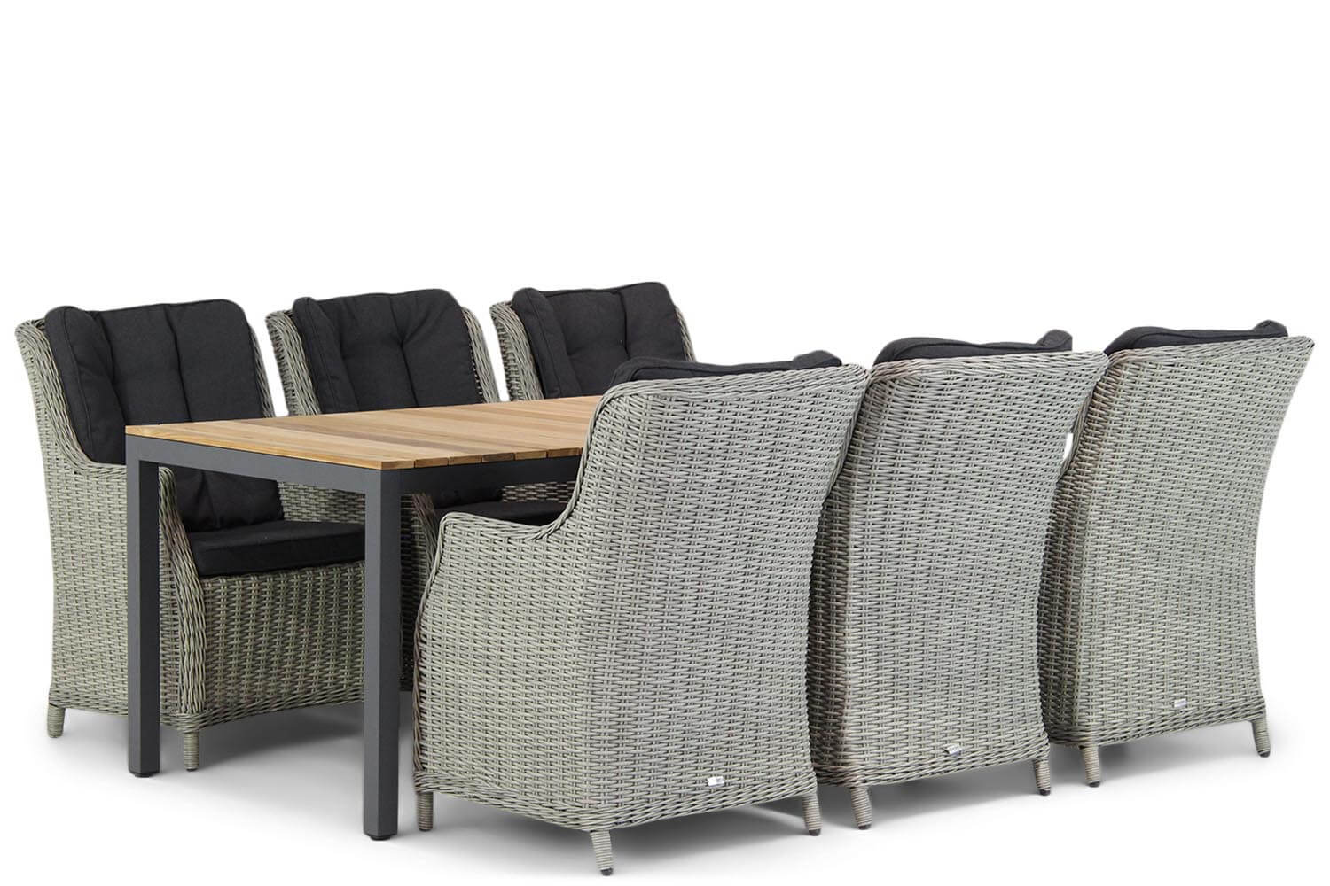 Garden Collections Buckingham/Mazzarino 220 cm dining tuinset 7-delig