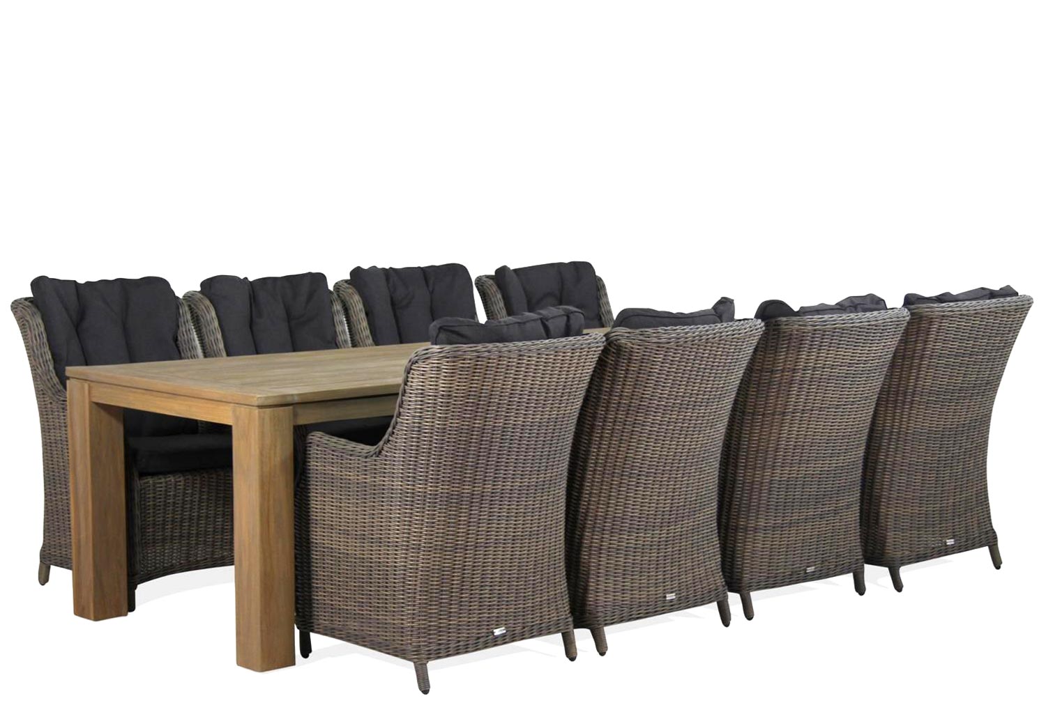 Garden Collections Buckingham-Brighton 300 cm dining tuinset 9-delig