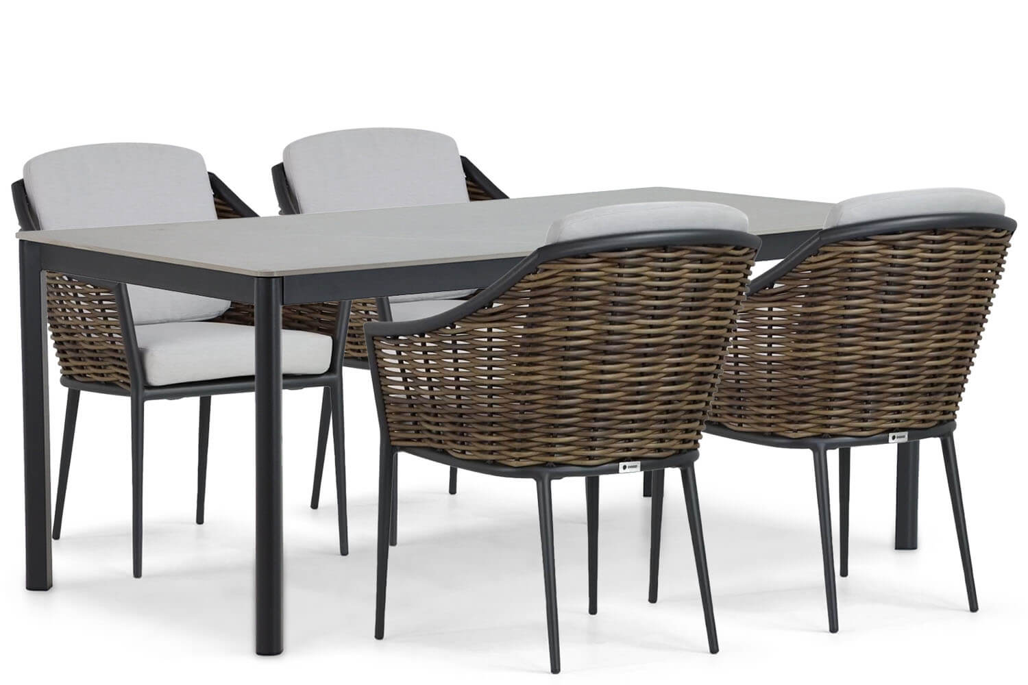 Coco Olivine-Como 180 cm dining tuinset 5-delig