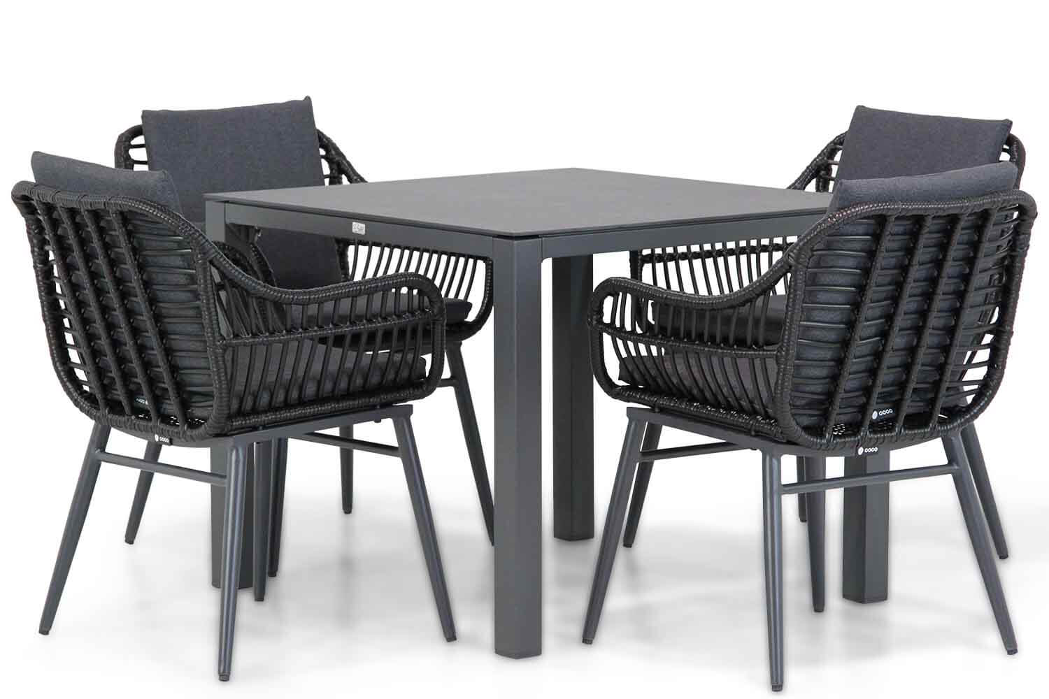 Coco Leonardo/Pallazo 90 cm dining tuinset 5-delig