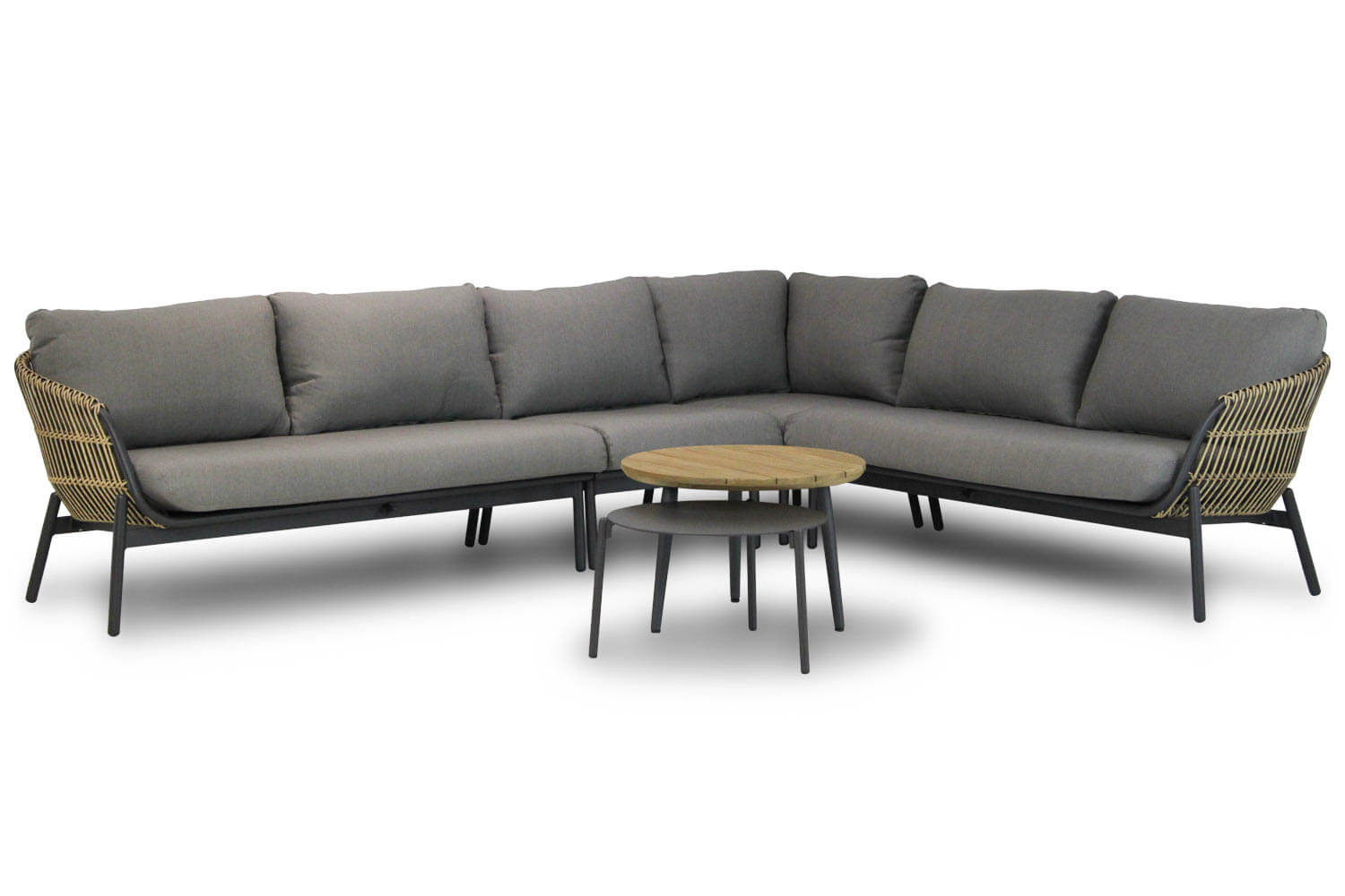 Coco Nathan/Pacific 60 cm/Montana 70 cm hoek loungeset 6-delig