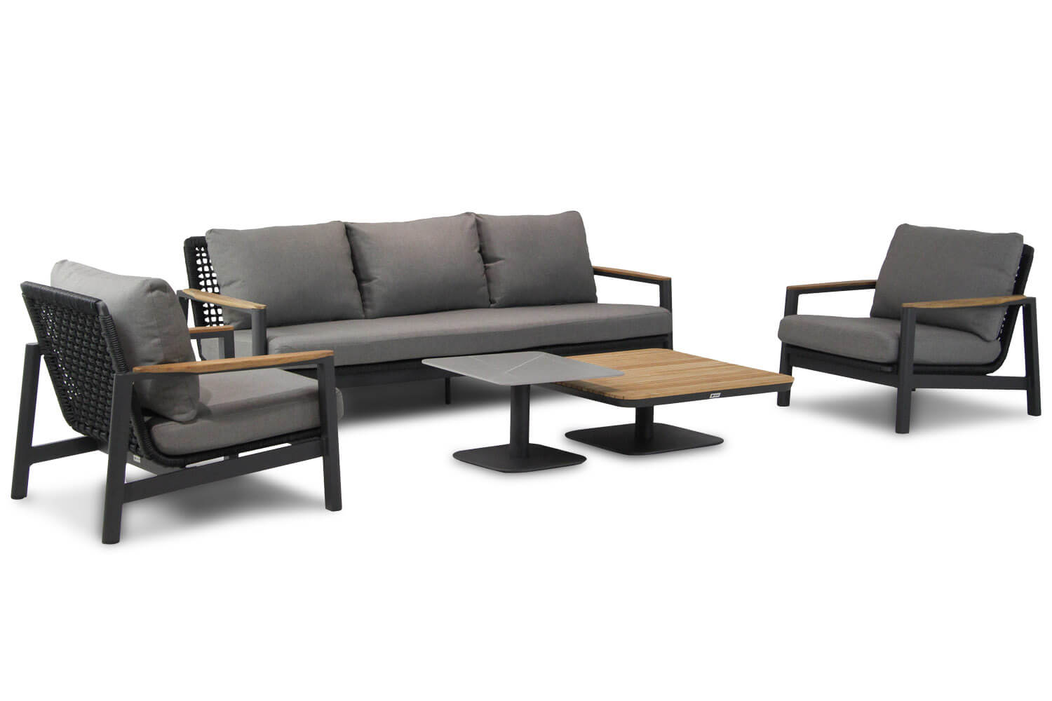 Coco Ralph 60/90 cm stoel-bank loungeset 5-delig