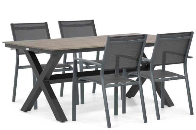 Lifestyle Sella/Forest 180 cm dining tuinset 5-delig