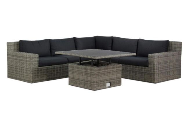 Garden Collections Amico/Ferie 120 cm dining loungeset 4-delig