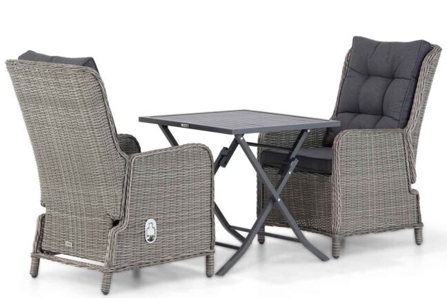 Garden Collections Kingston/Nicola 70 cm dining tuinset 3-delig