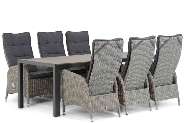 Garden Collections Lincoln/Young 217 cm dining tuinset 7-delig