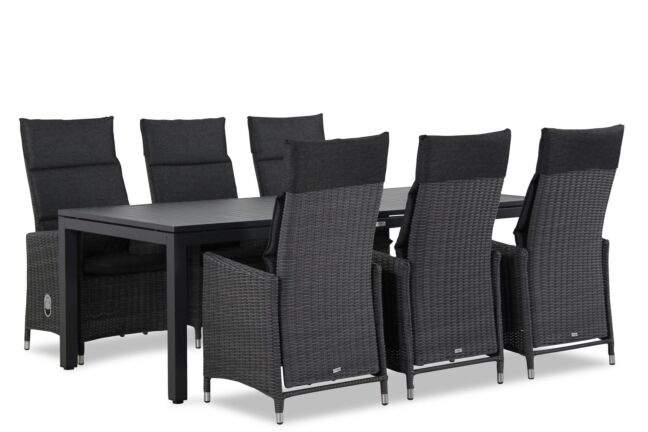 Garden Collections Madera/Concept 220 cm dining tuinset 7-delig