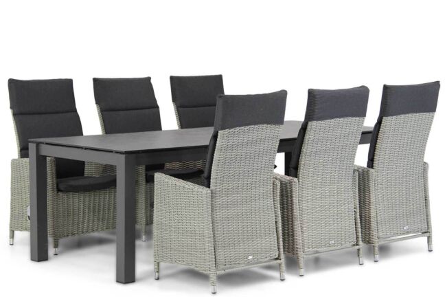 Garden Collections Madera/Yukon 240 cm dining tuinset 7-delig