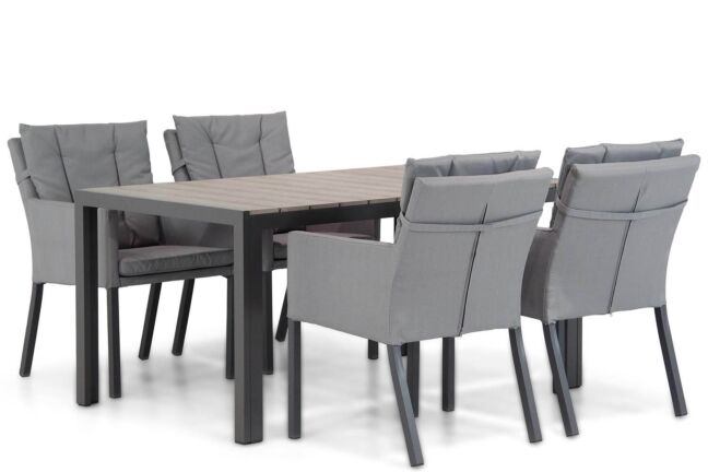 Lifestyle Parma/Young 155 cm dining tuinset 5-delig