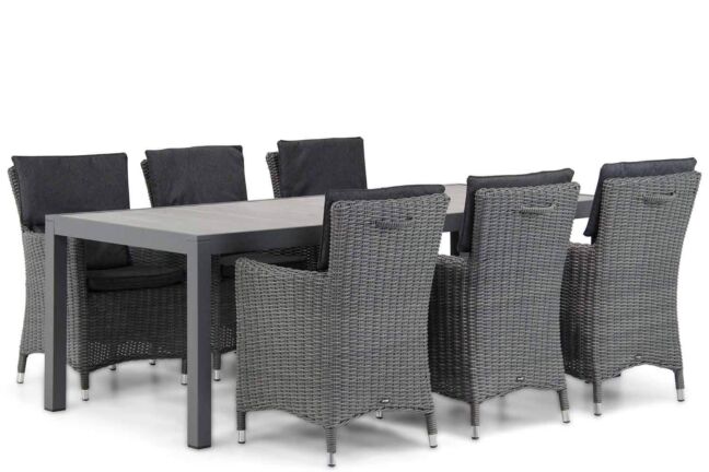 Garden Collections Springfield/Residence 220 cm dining tuinset 7-delig