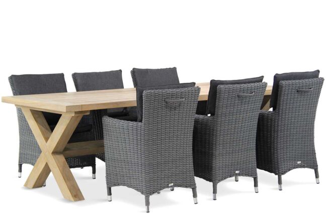 Garden Collections Springfield/Oregon 240 cm dining tuinset 7-delig