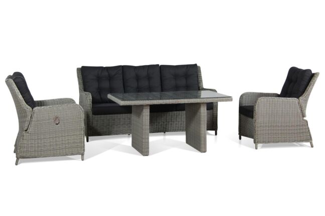 Garden Collections Wilson dining loungeset 4-delig