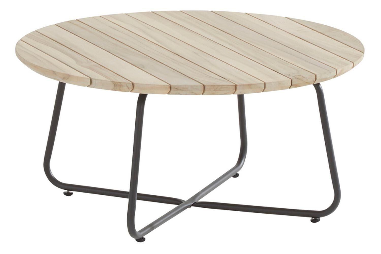 4 Seasons Outdoor Axel coffee table teak round 73 cm (H 35 cm)