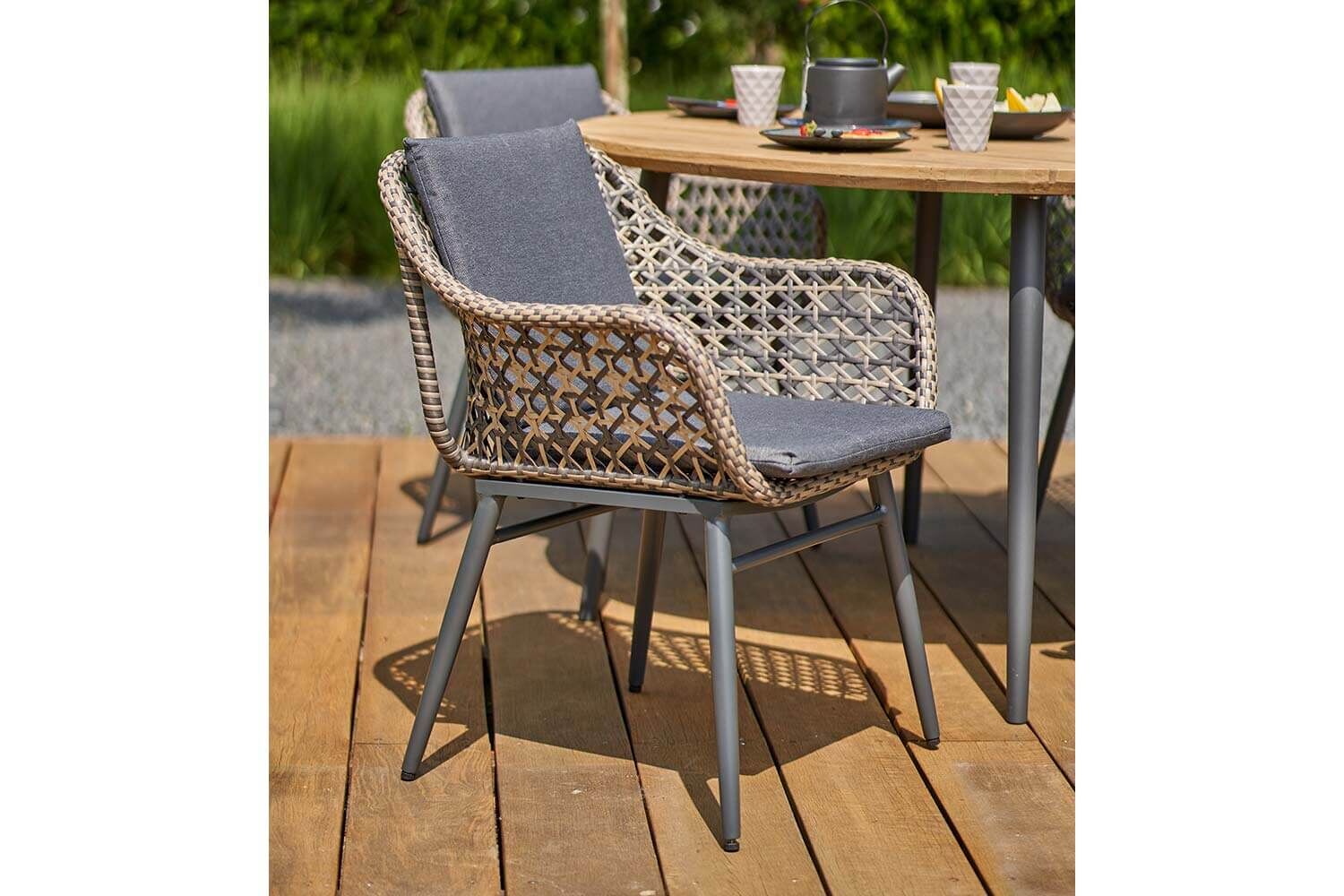 Lifestyle Dolphin/Trente 260 cm dining tuinset 7-delig