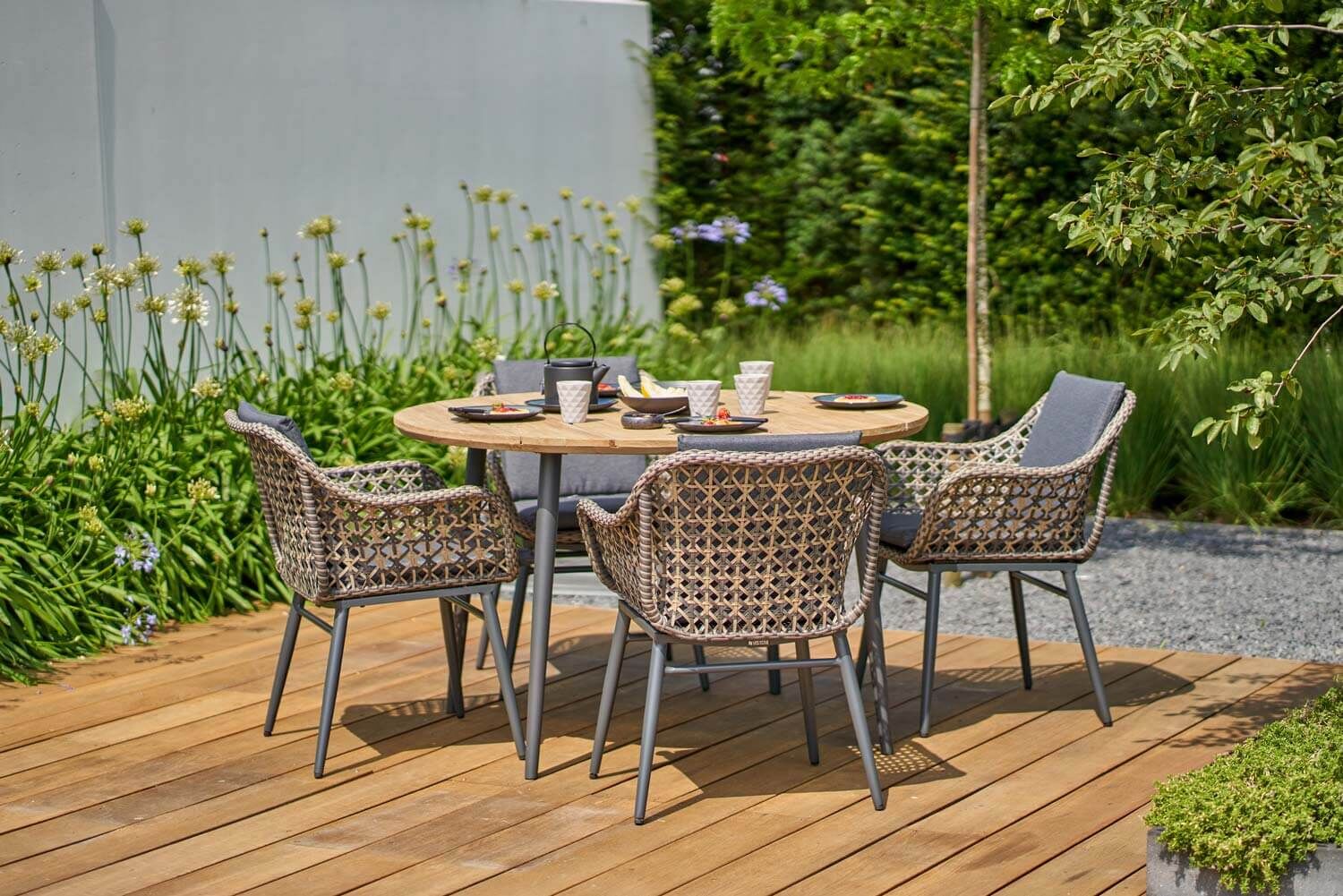 Lifestyle Dolphin/Trente 260 cm dining tuinset 7-delig
