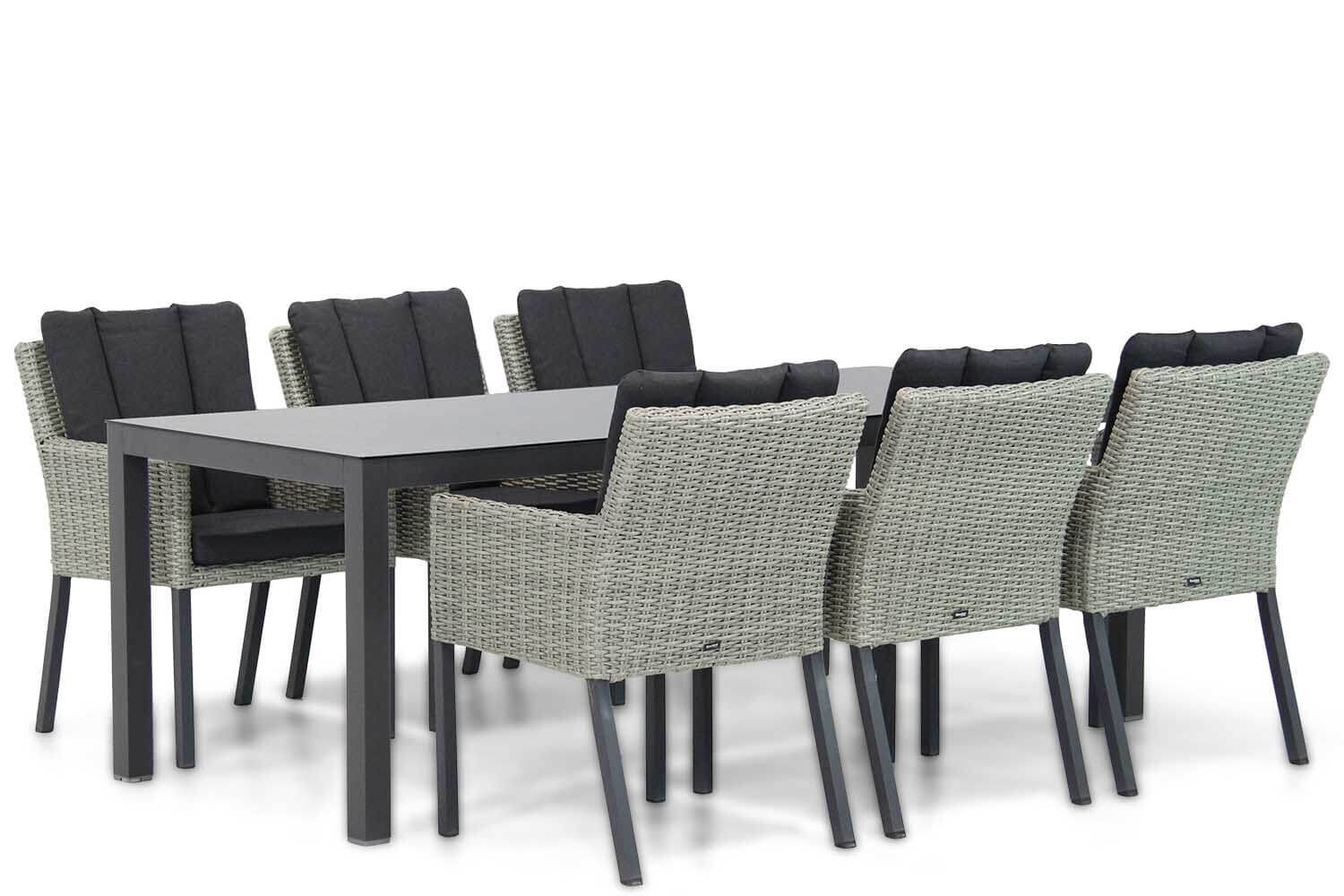 Garden Collections Oxbow/Madras 220 cm dining tuinset 7-delig