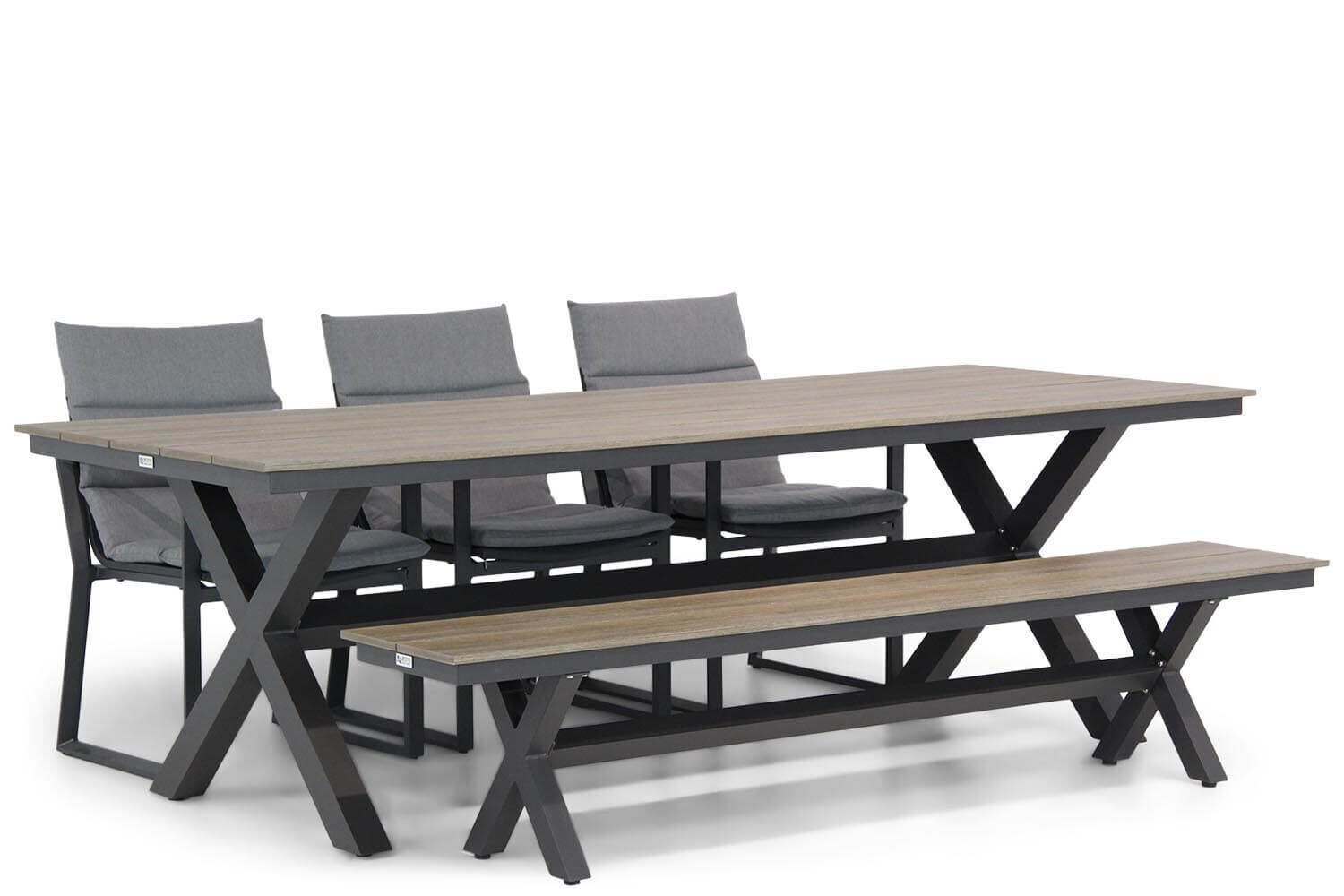Lifestyle Treviso/Forest 240 cm dining tuinset 5-delig