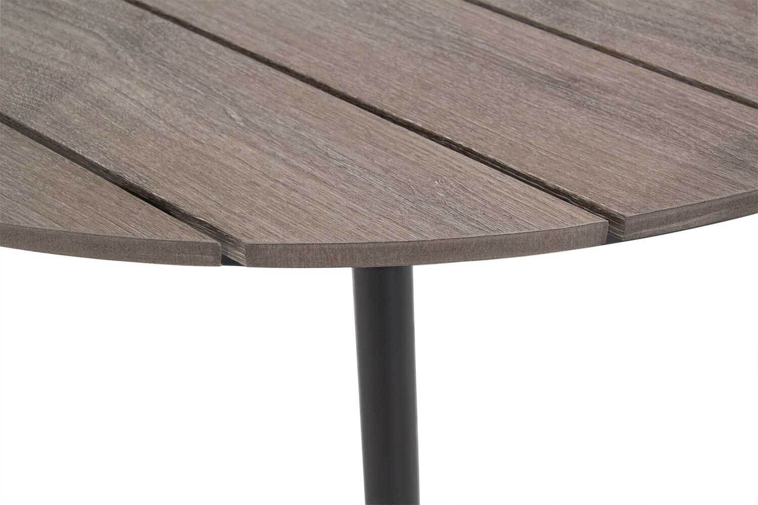 Lifestyle Western/Matale 125 cm rond dining tuinset 5-delig