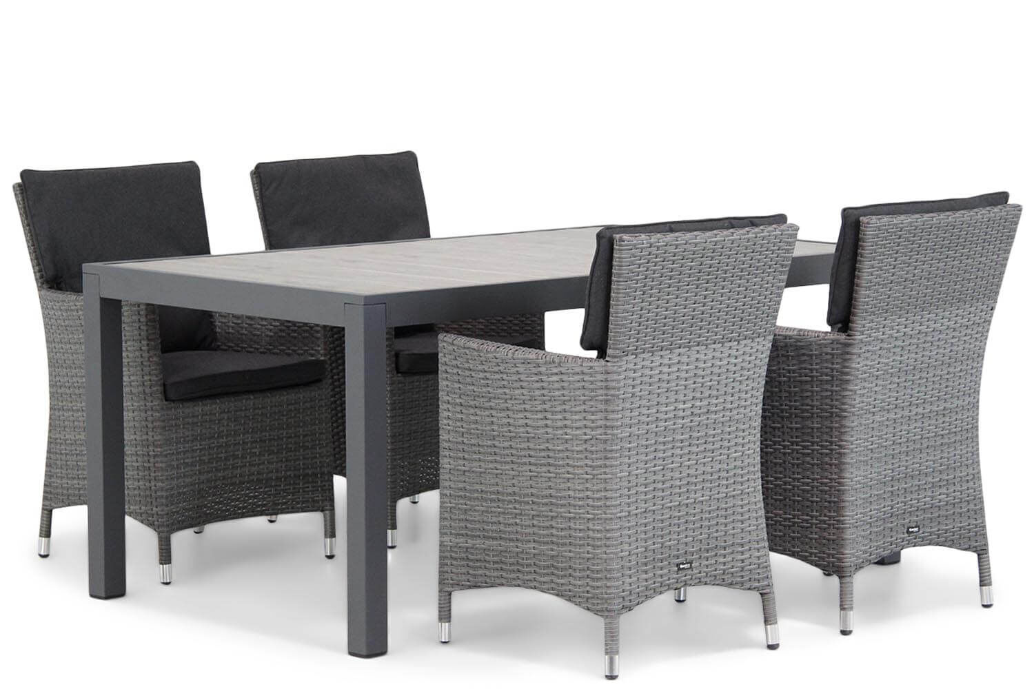 Garden Collections Orlando/Residence 164 cm dining tuinset 5-delig
