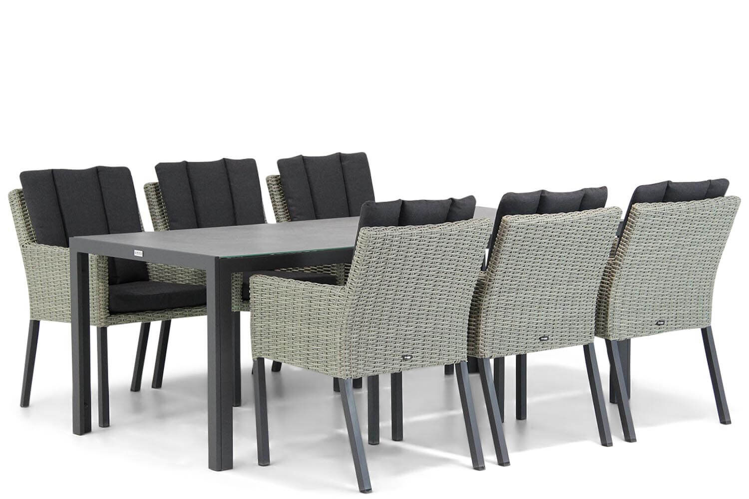 Garden Collections Oxbow/Varano 210 cm dining tuinset 7-delig