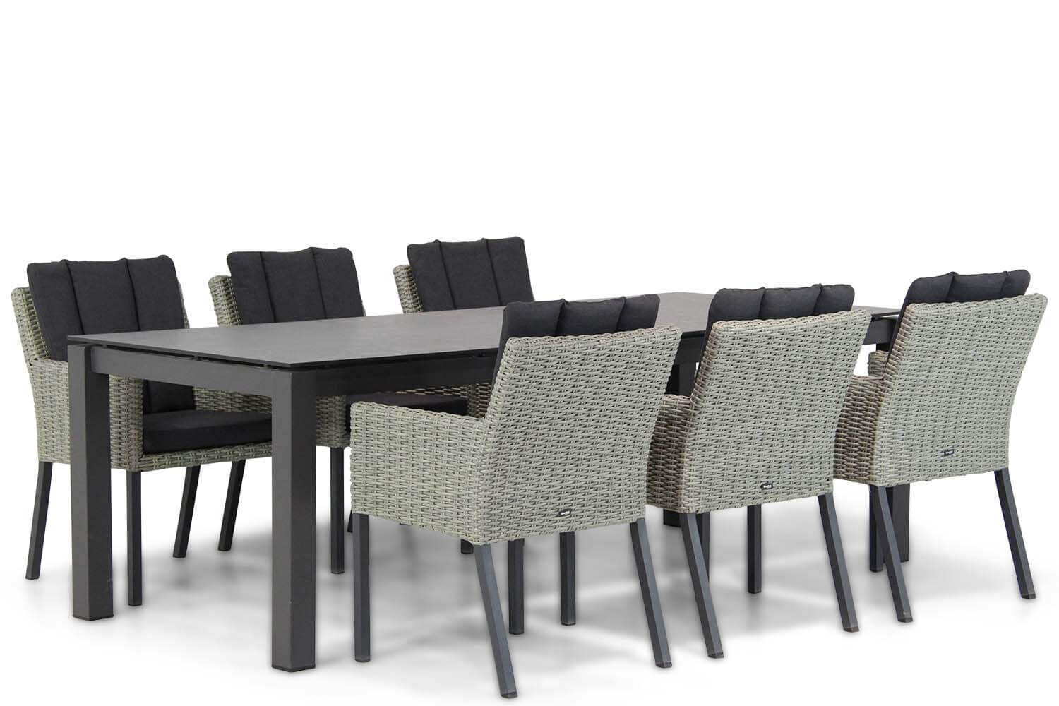 Garden Collections Oxbow/Yukon 240 cm dining tuinset 7-delig