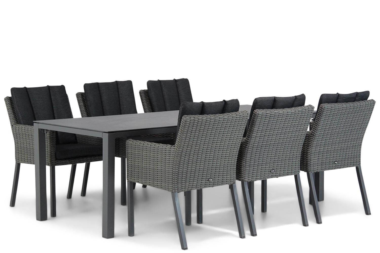 Garden Collections Oxbow/Pallazo 220 cm dining tuinset 7-delig