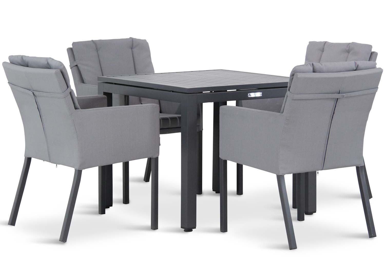 Lifestyle Parma/Concept 90 cm dining tuinset 5-delig 