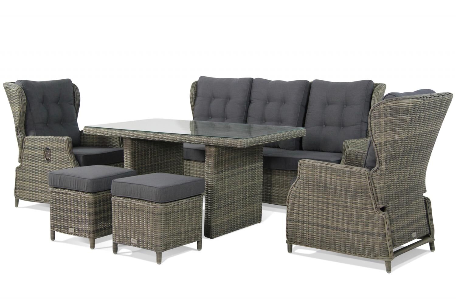 Garden Collections Royalty dining loungeset 6-delig