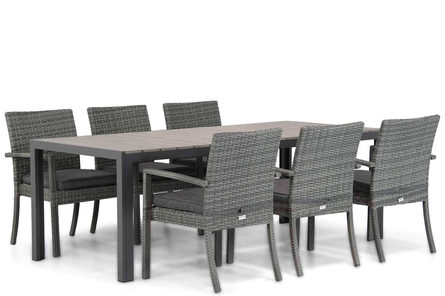 Domani Albergo/Young 217 cm dining tuinset 7-delig