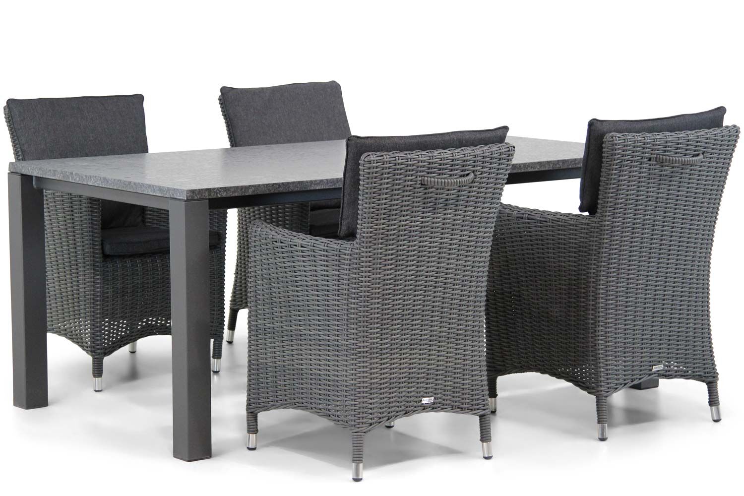 Garden Collections Springfield/Munster 180 cm dining tuinset 5-delig